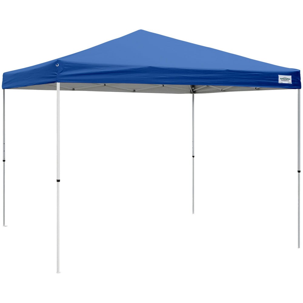 Shelters; Product Type: Canopy; Overall Width: 10; Overall Length: 10.00; Center Height: 1 in, 9 ft; Side Height: 6 ft, 5 in; Opening Height: 6 ft, 5 in; Opening Width: 6 in, 10 ft