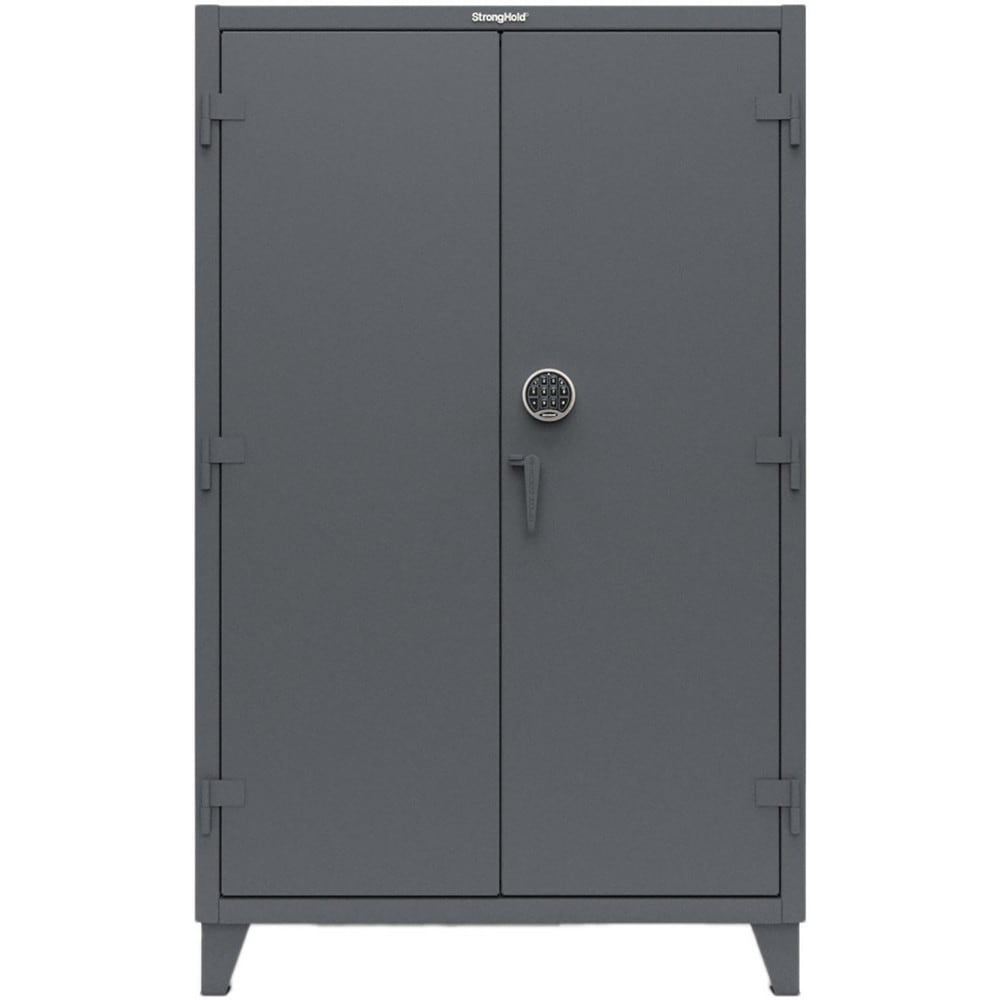 Steel Bin Cabinet: 48" Wide, 24" Deep, 78" High