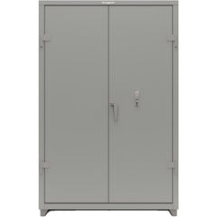 Steel Extra Heavy Duty Storage Cabinet: 48" Wide, 24" Deep, 75" High