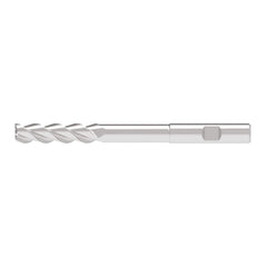 Corner Radius End Mill: 6.00 mm Dia, 25.00 mm LOC, 0.50 mm Radius, 3 Flute, Solid Carbide