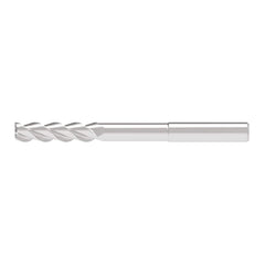 Corner Radius End Mill: 12.00 mm Dia, 49.00 mm LOC, 0.30 mm Radius, 3 Flute, Solid Carbide