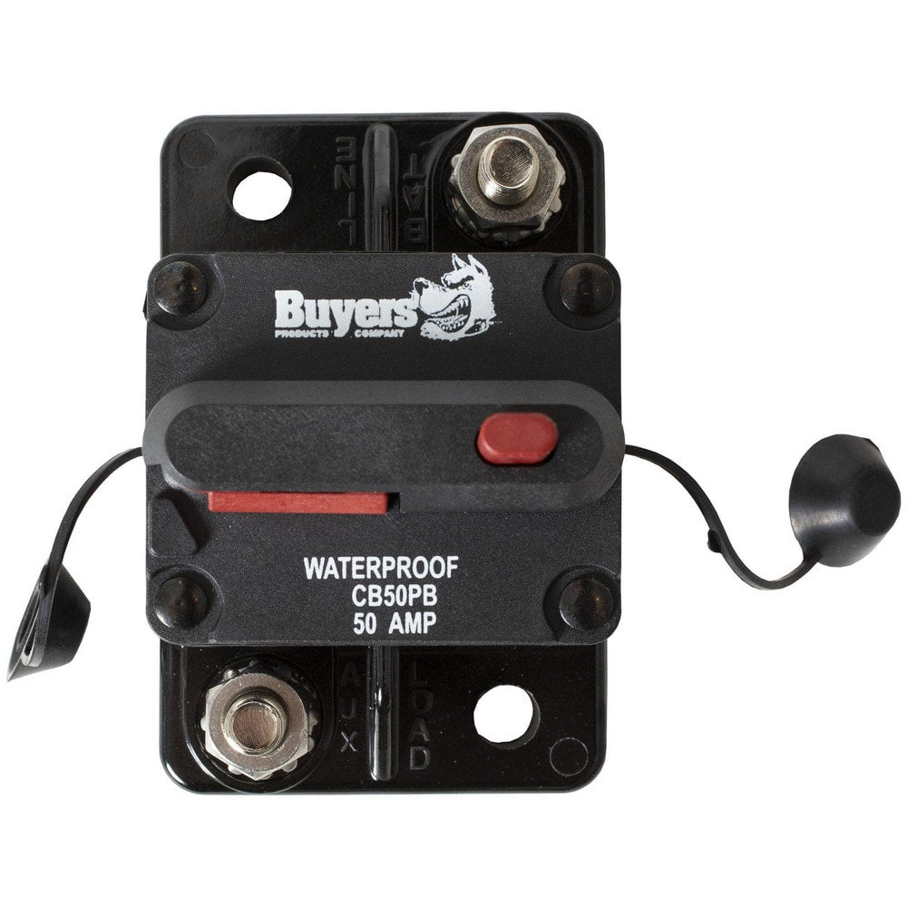 Circuit Breakers; Circuit Breaker Type: Universal Circuit Breaker; Amperage: 50; Voltage: 42 VDC; Wire Size (AWG): 1; Number Of Poles: 1; Tripping Mechanism: Electronic; Terminal Connection Type: Stud; Phase: None