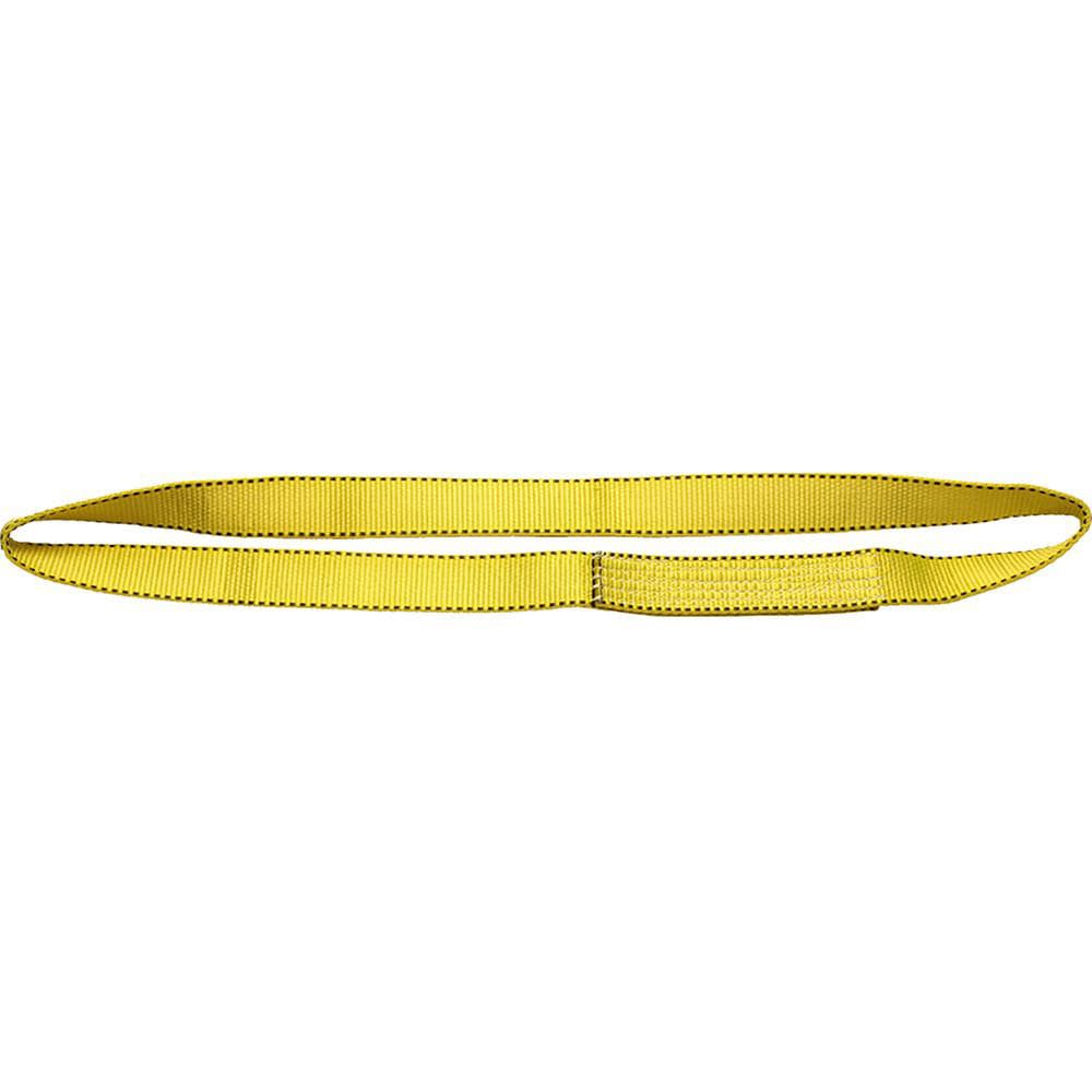 Endless, Type 5 Web Sling: 3' Long, 3" Wide, 16300 lb Vertical Capacity, Polyester