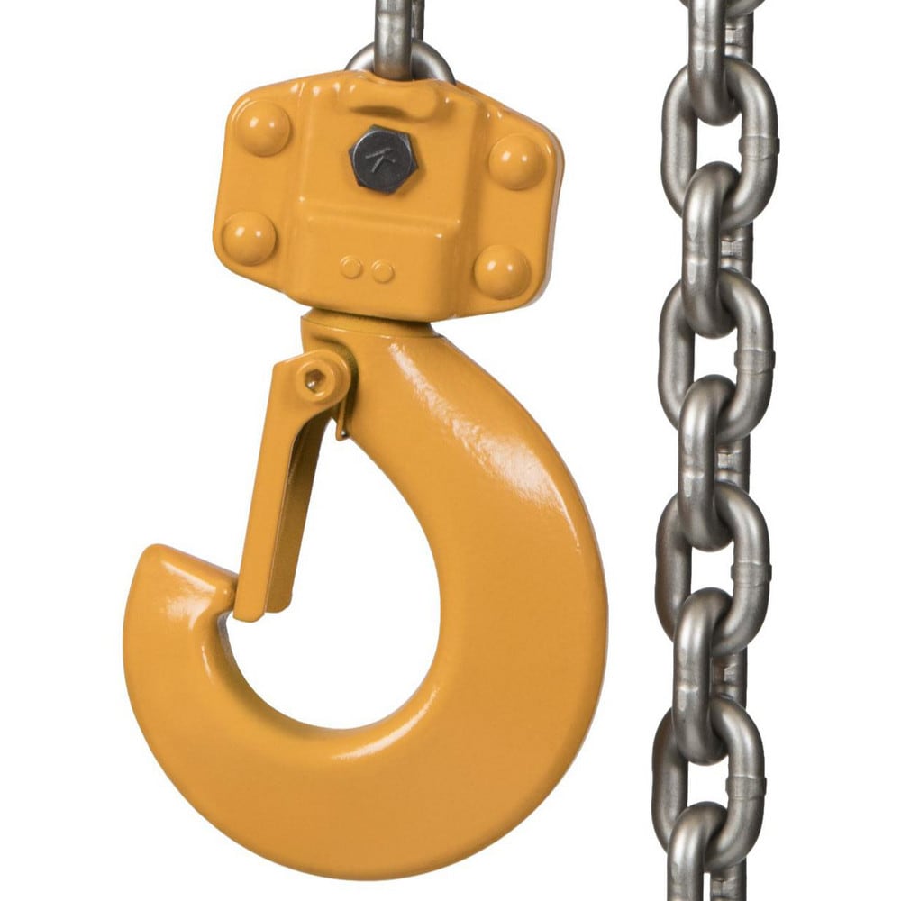 Hoist Accessories; Type: Swivel Suspension Hook; For Use With: LB Lever Hoists; Material: Steel; Work Load Limit: 3000