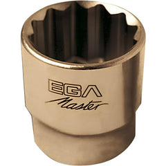 Specialty Sockets; Socket Type: Non-Impact; Drive Size: 1/2; Socket Size: 28 mm; Finish: Satin