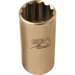 Specialty Sockets; Socket Type: Non-Impact; Drive Size: 3/4; Socket Size: 1-1/4 in; Finish: Satin