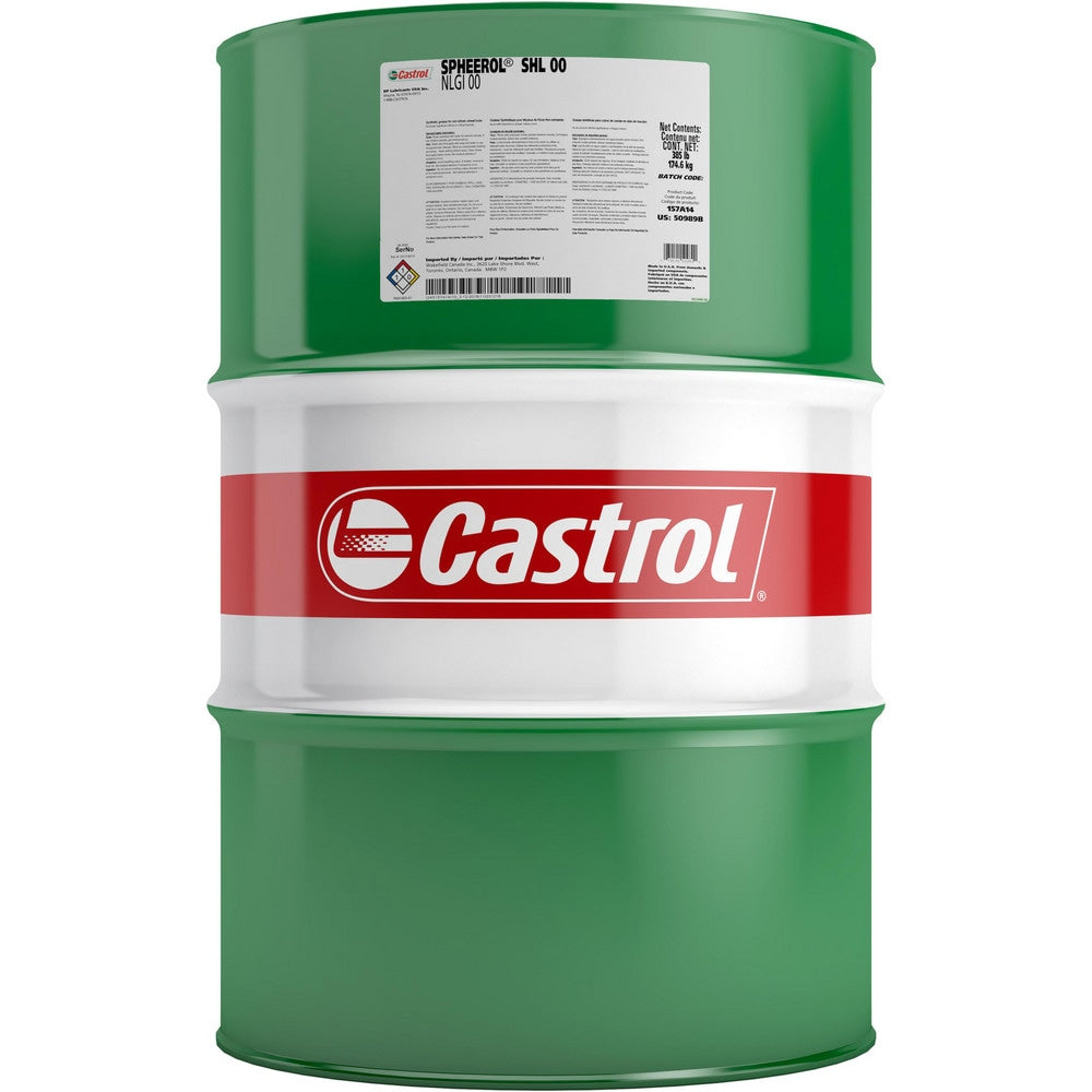 Lubricant Fluid: Castrol Liquid, 385 lb Drum