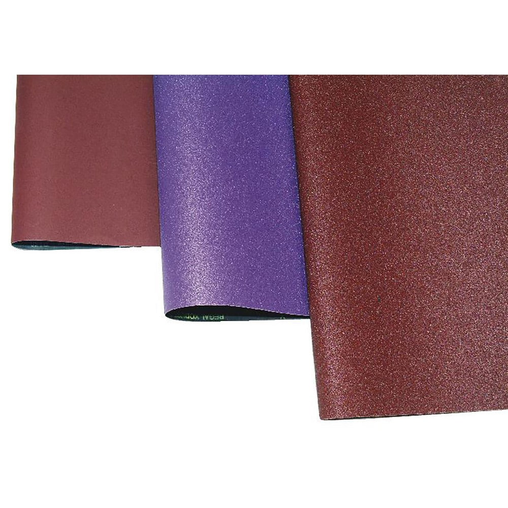 Abrasive Belt:  43" Wide, 75" OAL, 40 Grit, Aluminum Oxide