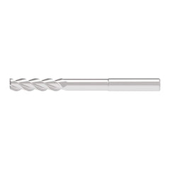 Corner Radius End Mill: 12.00 mm Dia, 49.00 mm LOC, 1.50 mm Radius, 3 Flute, Solid Carbide