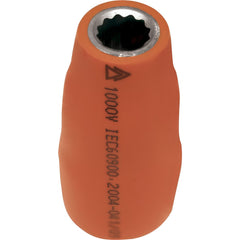 Standard  Hand Socket: 3/8" Drive, 19/32" Socket, 12-Point