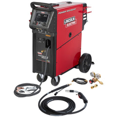 Multi-Process Welders; Welding Processes: FCAW, SMAW, DC TIG, Metal-Cored, MIG, GMAW; Phase: 1; Input Amperage: 44, 49.1, 22.1, 17.6; Output Amperage: 5-300; Wire Size Range: 0.023 to 0.047 in; Duty Cycle: 230A/26.5V/60%; Overall Height (Inch): 44.42; Fea