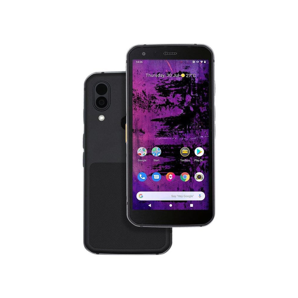 Smartphones; Operating System: Google Android&trade; 11; Storage: 128GB ROM/6GB RAM Expandable via microSD&trade; card up to 256GB; Camera Pixels: 12MP, 8MP; Screen Size: 5.2 in; Battery Life: 4000 mAh; Features: Intergrated Flir Thermal Camera: Lepton 3.