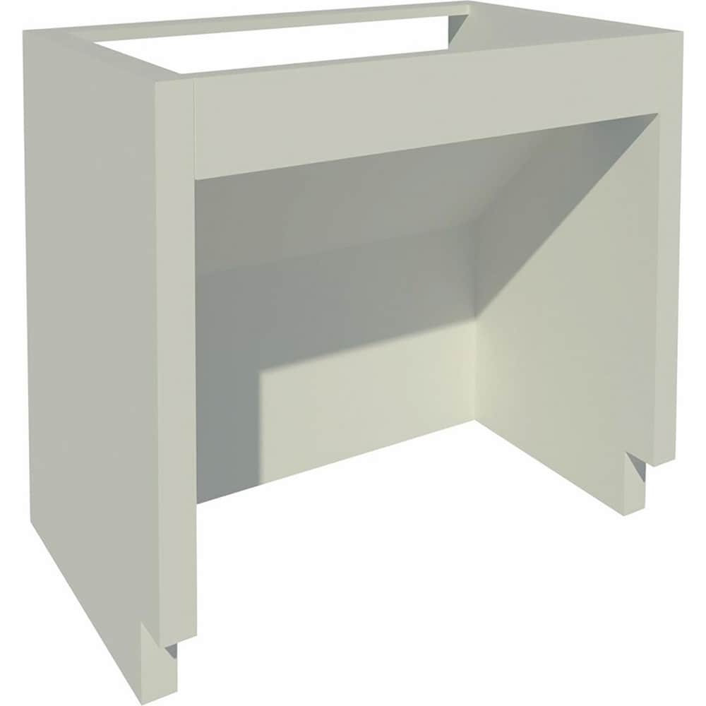 Cabinet Components & Accessories; Accessory Type: ADA Sink Cabinet; For Use With: ADA Height Cabinets; Overall Depth: 22 in; Overall Height: 32.6 in; Material: Steel; Color: Pearl; Overall Width: 36