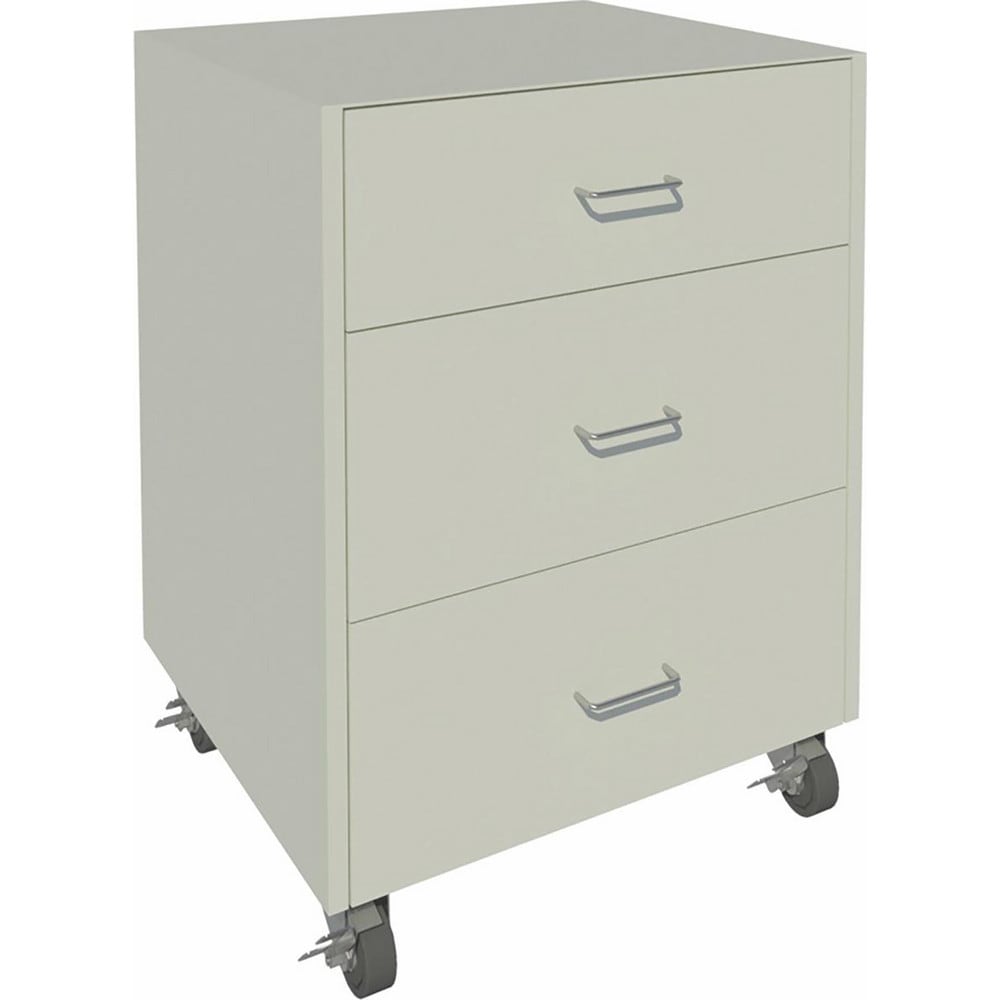 Cabinet Components & Accessories; Accessory Type: Mobile Cabinet; For Use With: Mobile Cabinet; Overall Depth: 22 in; Overall Height: 32.1 in; Material: Steel; Color: Pearl; Overall Width: 24