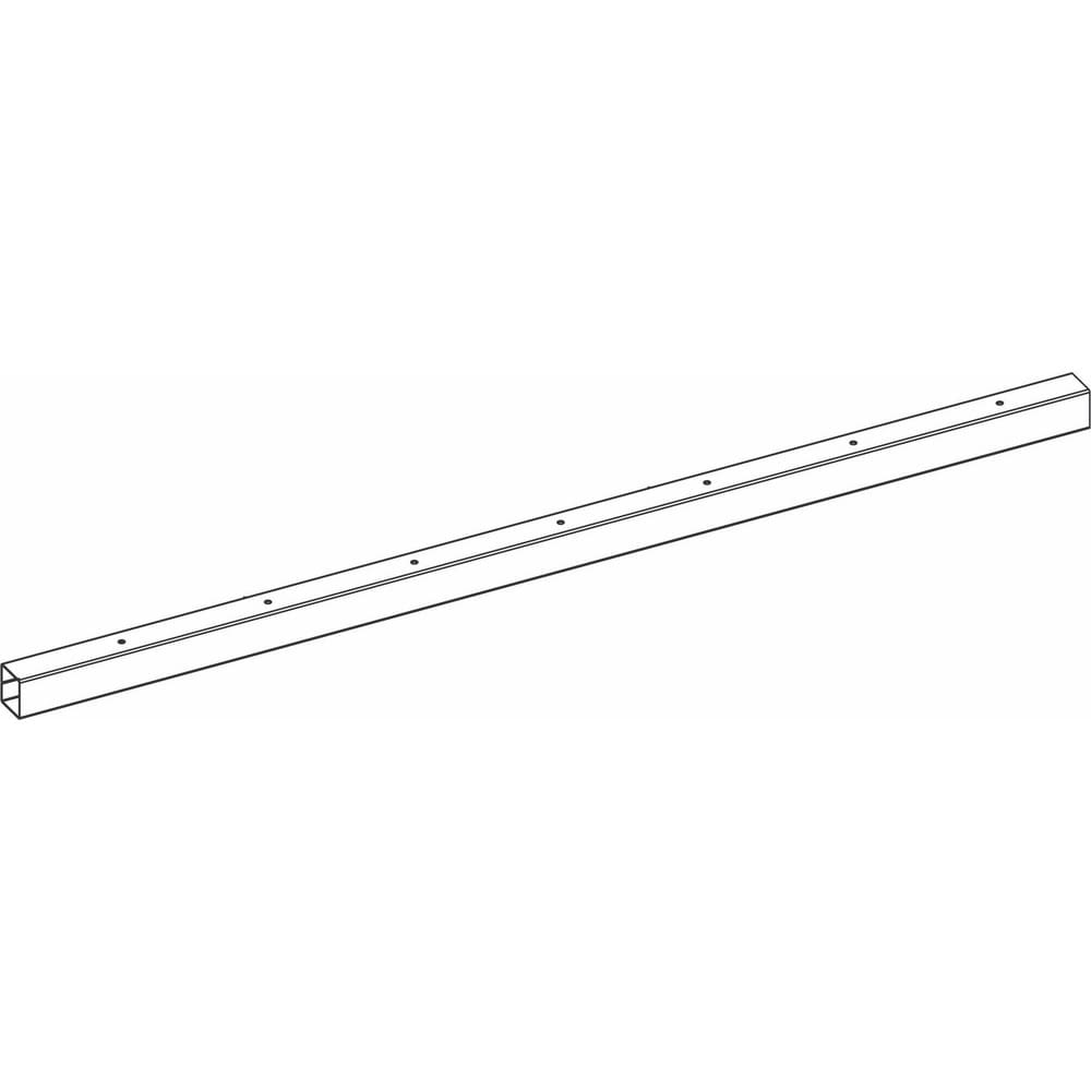 Cabinet Components & Accessories; Accessory Type: Apron Rail; For Use With: Kneespace Panels; Overall Depth: 2 in; Overall Height: 2 in; Material: Steel; Color: Pearl; Overall Width: 72