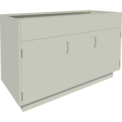 Cabinet Components & Accessories; Accessory Type: Base Cabinet; For Use With: Standing Height Cabinets; Overall Depth: 22 in; Overall Height: 35.1 in; Material: Steel; Color: Pearl