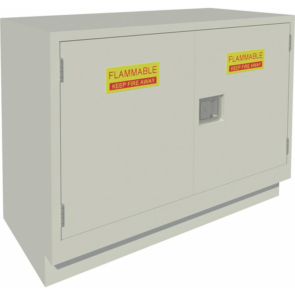 Cabinet Components & Accessories; Accessory Type: Base Cabinet; For Use With: Standing Height Cabinets; Overall Depth: 22 in; Overall Height: 35.1 in; Material: Steel; Color: Pearl; Overall Width: 48