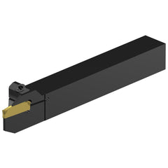 Indexable Grooving/Cut-Off Toolholders; Hand of Holder: Right Hand; Maximum Depth of Cut (Decimal Inch): 0.6700; Maximum Depth of Cut (mm): 17.02; Maximum Groove Width (Decimal Inch): 0.0788; Maximum Groove Width (mm): 2.24; Minimum Groove Width (Decimal