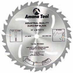 Wet & Dry Cut Saw Blade: 12" Dia, 1" Arbor Hole, 0.126" Kerf Width, 24 Teeth