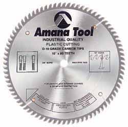 Wet & Dry Cut Saw Blade: 8" Dia, 5/8" Arbor Hole, 0.098" Kerf Width, 64 Teeth