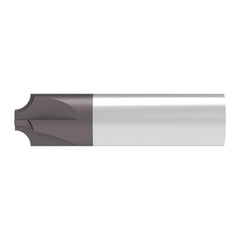 Corner Rounding End Mill: 4.00 mm Radius, 8.00 mm Dia, 4 Flutes, 4.00 mm LOC, Solid Carbide