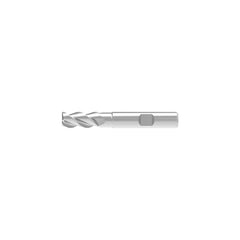 Corner Chamfer End Mill: 4.00 mm Dia, 13.00 mm LOC, 3 Flute, 0.07 mm Chamfer Width, Solid Carbide