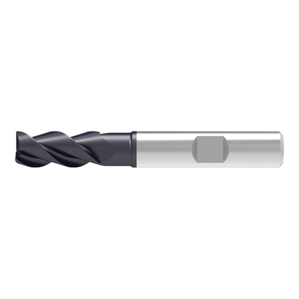 Corner Chamfer End Mill: 20.00 mm Dia, 40.00 mm LOC, 3 Flute, 0.20 mm Chamfer Width, Solid Carbide