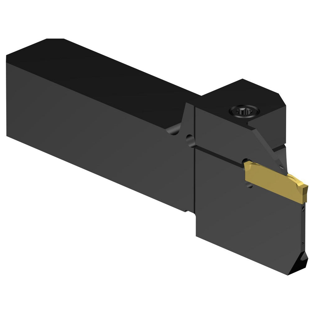 Indexable Grooving/Cut-Off Toolholders; Hand of Holder: Left Hand; Maximum Depth of Cut (Decimal Inch): 0.7874; Maximum Depth of Cut (mm): 20.00; Maximum Groove Width (Decimal Inch): 0.0788; Maximum Groove Width (mm): 2.24; Minimum Groove Width (Decimal I