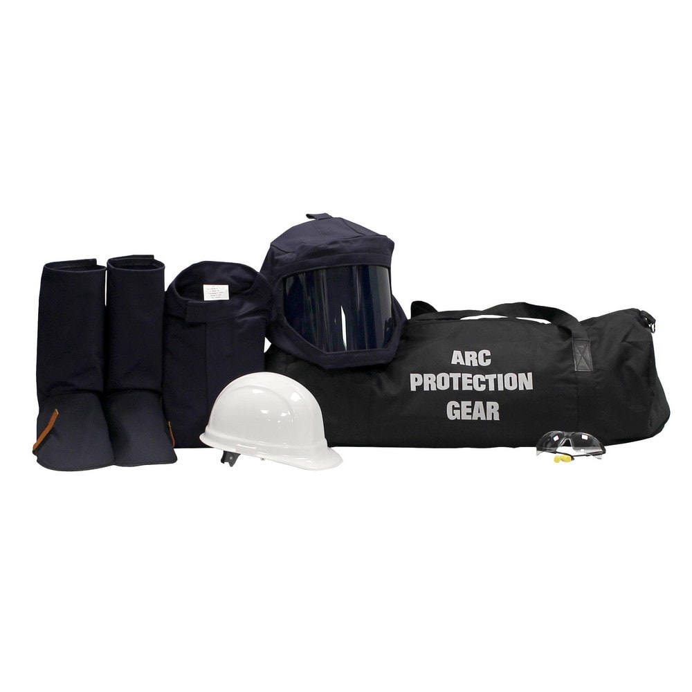 Arc Flash Clothing Kit: Size Medium, Cotton, Coat, Hoods & Leggings