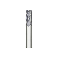 Square End Mill: 5/16" Dia, 1" LOC, 4 Flute, Solid Carbide