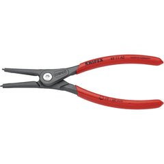 Retaining Ring Pliers; Type: Precision External Snap Ring Pliers; Tip Angle: 0; Ring Diameter Range (Inch): 3-11/32 to 5-1/2; Overall Length (Decimal Inch): 13.0000