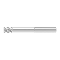 Corner Chamfer End Mill: 8.00 mm Dia, 13.00 mm LOC, 4 Flute, 0.20 mm Chamfer Width, Solid Carbide