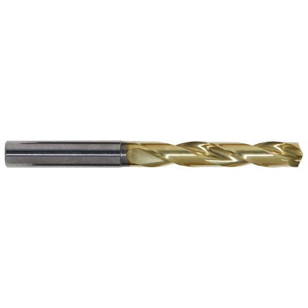 Jobber Drill: 0.2480" Dia, 140 deg Point, Solid Carbide