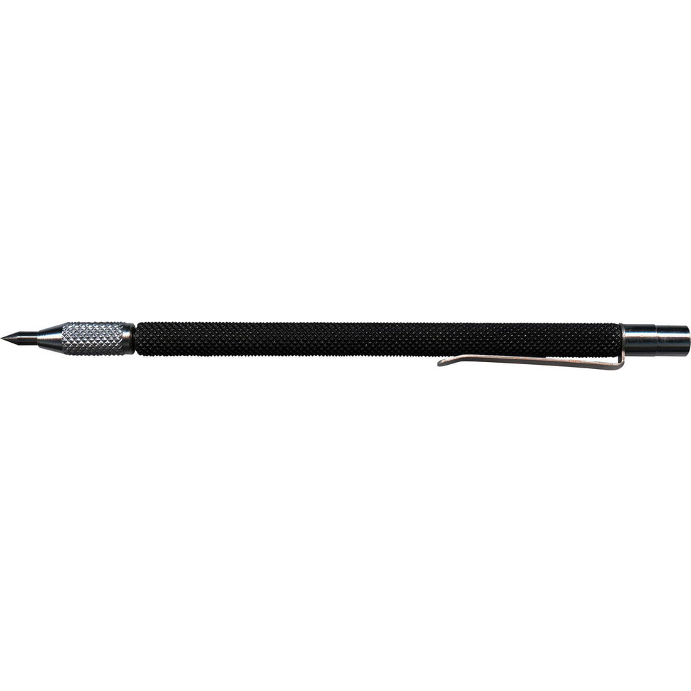 Scribes; Scriber Type: Needle Point Pocket Scriber; Tip Style: Straight; Overall Length (Inch): 6; Tip Type: Replaceable