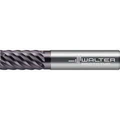 Square End Mill: 10.00 mm Dia, 30.00 mm LOC, 7 Flute, Solid Carbide