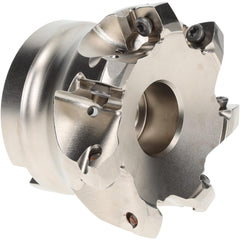 Indexable High-Feed Face Mills; Cutting Diameter (mm): 76.20; Cutting Diameter (Inch): 3; Minimum Cutting Diameter (Decimal Inch): 3.0000; Maximum Depth of Cut (Decimal Inch): 0.0787