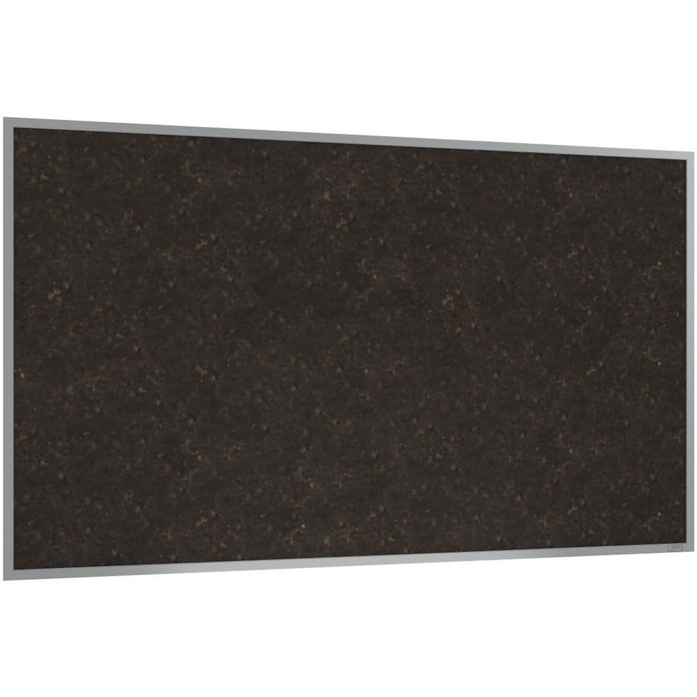 Cork Bulletin Boards; Bulletin Board Type: Recycled Rubber Tack Bulletin Board; Board Color: Brown; Board Material: Cork; Width (Inch): 84; Height (Inch): 48; Frame Material: Aluminum; Frame Color: Silver