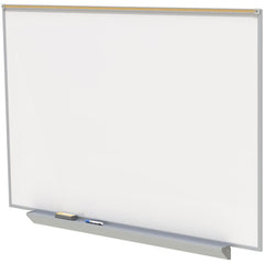 Whiteboards & Magnetic Dry Erase Boards; Board Material: Porcelain; Frame Material: Aluminum; Height (Inch): 48; Width (Inch): 84; Magnetic: Yes; Erasure Type: Dry; Reversible: No