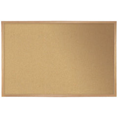 Cork Bulletin Boards; Bulletin Board Type: Open Cork Bulletin Board; Board Color: Natural; Board Material: Cork; Width (Inch): 84; Height (Inch): 48; Frame Material: Wood; Frame Color: Oak