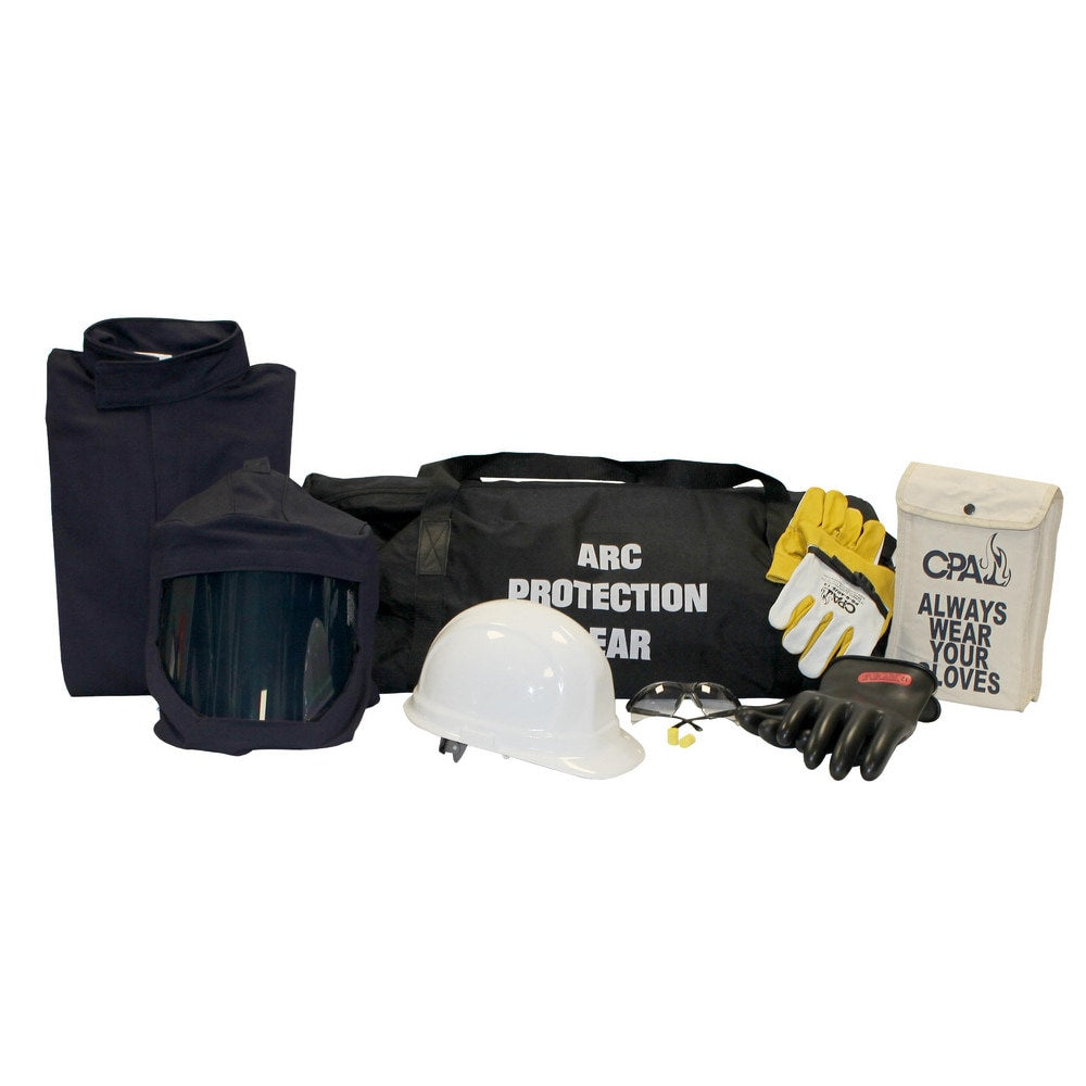 Arc Flash Clothing Kit: Size Small, Cotton, Coveralls & Hoods