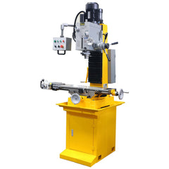 Mill Drill Machines; Drilling Capacity in Steel (Inch): 1-1/4; End Milling Capacity (Decimal Inch): 1.25; Face Milling Capacity (Decimal Inch): 3.125; Left-Hand Head Tilt (Degrees): 45.00; Right-Hand Head Tilt (Degrees): 45.00; Cross Travel (Inch): 7-7/8;