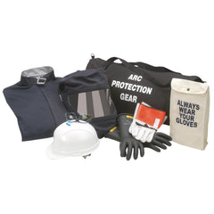 Arc Flash Clothing Kit: Size Large, Cotton, Coveralls & Hoods