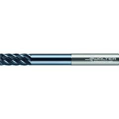 Corner Radius End Mill: 5/8" Dia, 1-1/4" LOC, 0.0300" Radius, 6 Flute, Solid Carbide