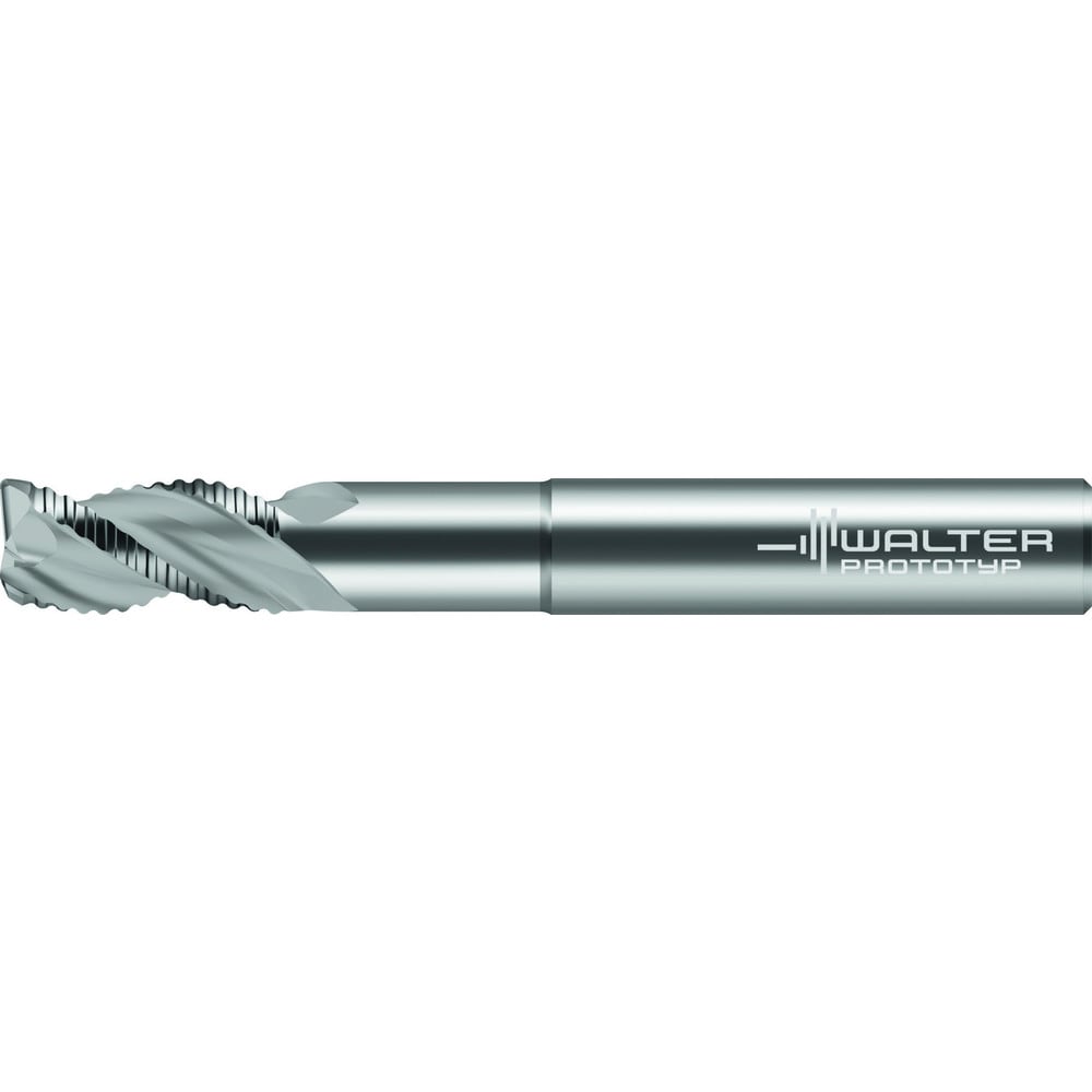 Corner Radius End Mill: 3/4" Dia, 1-3/8" LOC, 0.0600" Radius, 3 Flute, Solid Carbide