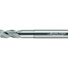 Corner Radius End Mill: 1/2" Dia, 1" LOC, 0.0600" Radius, 3 Flute, Solid Carbide