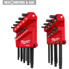 Hex Key Sets; Tool Type: Key Set; Handle Type: L; Hex Size Range (Inch): 0.05