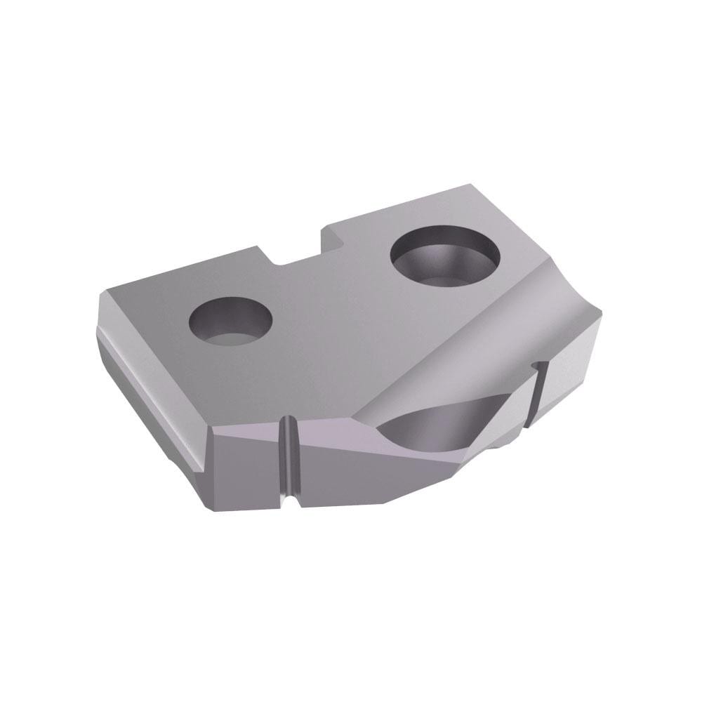 Spade Drill Insert: 13/16" Dia, Seat Size 1, Cobalt, 132 deg Point