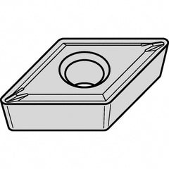 Turning Insert: DCMT3251LF KCU10B, Carbide