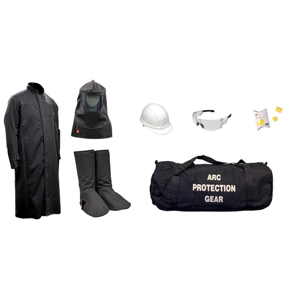 Arc Flash Clothing Kit: Size 5X-Large, Cotton, Coat, Hoods & Leggings