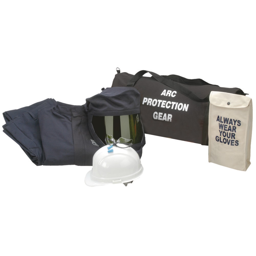 Arc Flash Clothing Kit: Size Small, Cotton, Jacket, Pants & Hoods